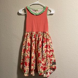 Girls Red Butterfly Matilda Jane Dress 🦋